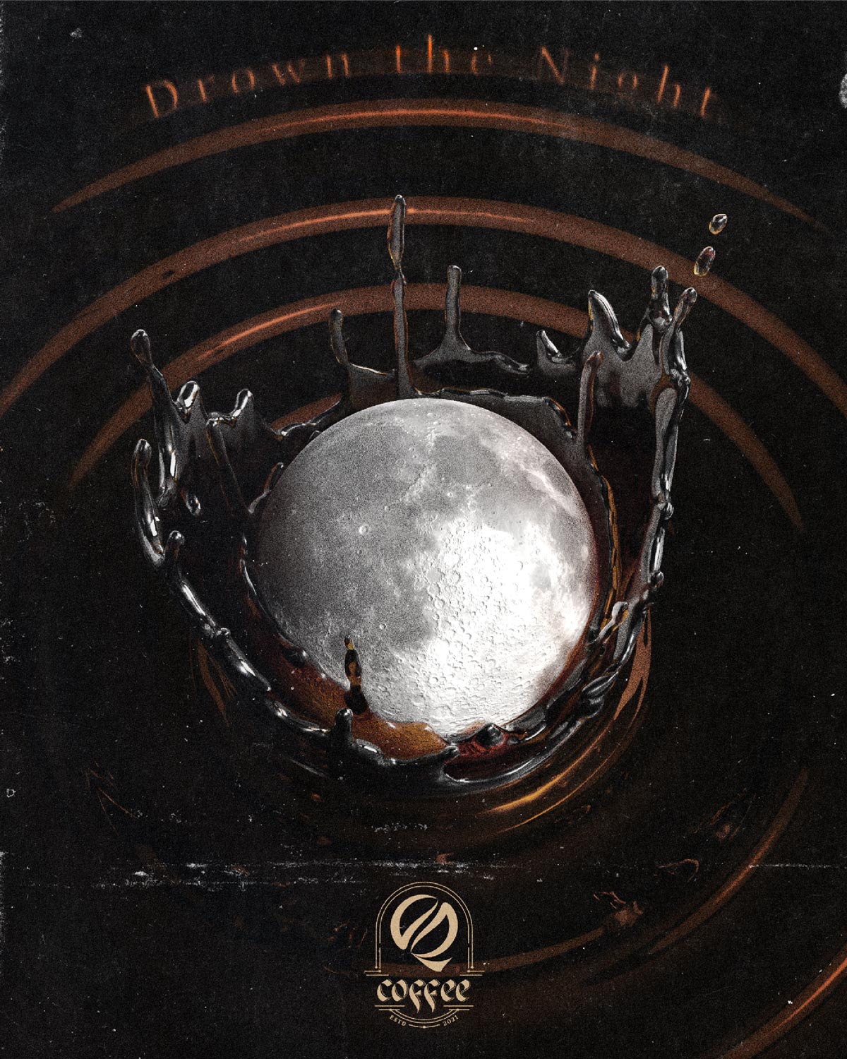 Q Coffee Night Poster